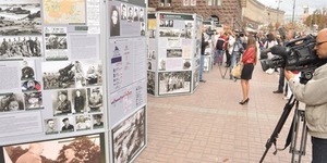 Відкрито фотодокументальну виставку «Українська Друга світова»