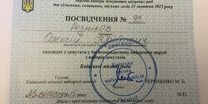 Олексій Резніков йде на вибори