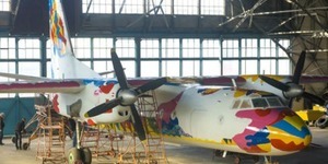 З літака-«ветерана» АН-24 зроблять арт-галерею
