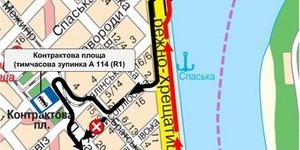 Тимчасові зміни у трасі нового автобусного маршруту