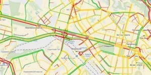 Понеділок в столиці почався з заторів на дорогах