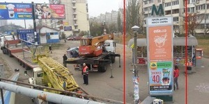 Кияни проти засмічення столиці рекламними вивісками