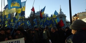 Мітинг "Свободівців" продовжується