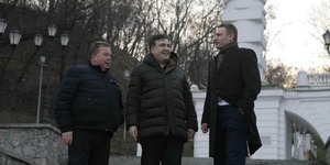 Презентацію скверу на набережній відвідав Саакашвілі