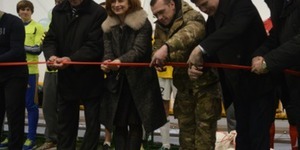 У столиці відкрили міні-футбольне поле під куполом для 500 юних футболістів