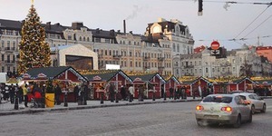 У центрі Києва на новорічні свята перекриють рух транспорту