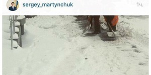 Роботу комунальних служб з прибирання снігу можна оцінити через Instagram