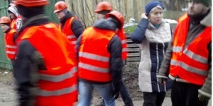 Тітушки влаштувалися в Голосієво