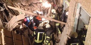 Микола Поворозник відвідає будівельників, що постраждали внаслідок обвалу будівлі