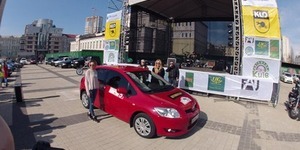 За кермом - лише дівчата