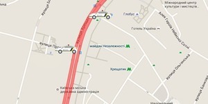 На свята Хрещатик буде пішохідним
