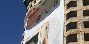 Демонтовано незаконний рекламний носій на довгобуді на вулиці Луначарського, 2