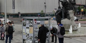Виставку про Другу світову війну влаштували на Майдані Незалежності