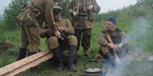 У Києві відтворили військові табори часів Другої світової війни. Фото