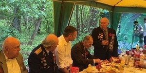 Кличко у Пущі-Водиці привітав ветеранів