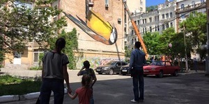 У столиці з'явиться мурал з зображенням птаха