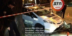 Чергове ДТП за участю поліцейського авто
