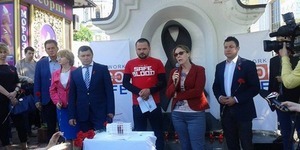 У столиці пройшла акція на підтримку ВІЛ-інфікованих