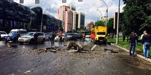 В Київенерго назвали причину аварії біля Либідської