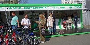 Перехоплювальний велопаркінг з'явиться біля станції «Лівобережна»