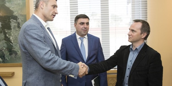 Кличко зустрівся з переможцем конкурсу на головного архітектора столиці