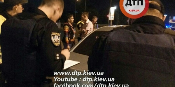 Автомобіль Савченко протаранив п'яний водій [відео]
