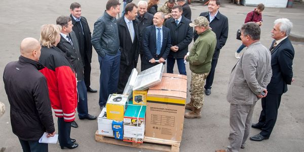 Міська влада відправила допомогу київським військовим у Бахмут [відео]