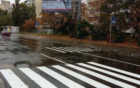 У Київатодорі "відхрестилися" від смішної зебри на дорозі