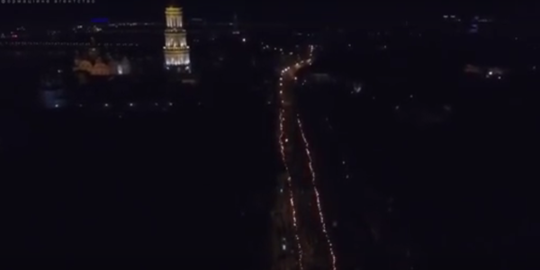Марш Нації показали з висоти пташиного польоту [відео]