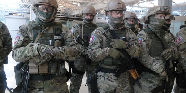 У столиці відбулися спільні навчання прикордонників та спецпризначенців