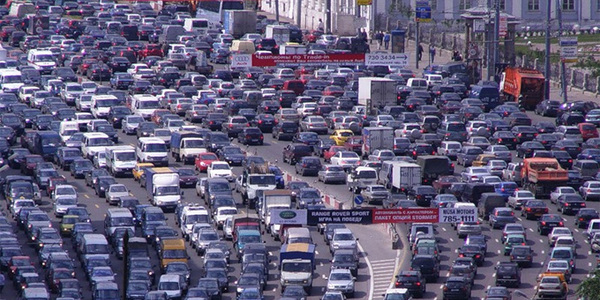 Рівень завантаженості столичних вулиць сягнув 6 балів