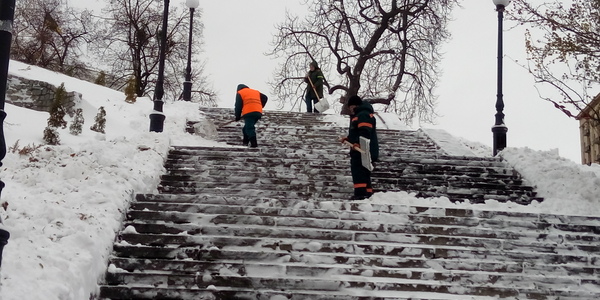 Київська влада відзвітувала про боротьбу зі снігом