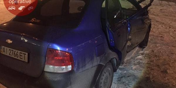 На Оболоні маршрутка врізалася у авто 