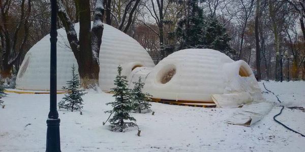 Іглу Санта Клауса відкриють у Маріїнському парку 