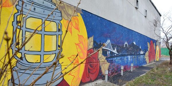 Київенерго размалювало власні теплопункти вражаючими графіті [фото]