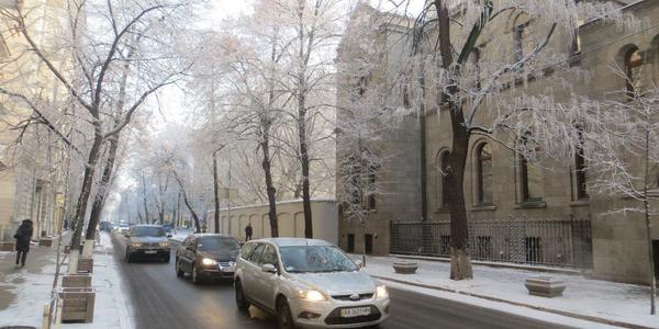 На Київ насунув туман