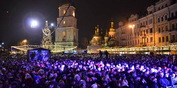 Як минула новорічна ніч у Києві