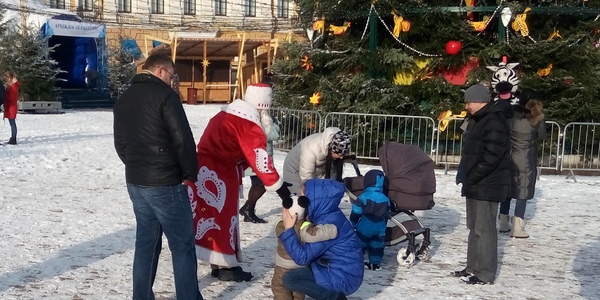 До столиці завітала зимова казка [фото]