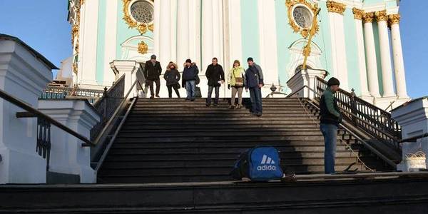 Андріївська церква повернула історичні сходи