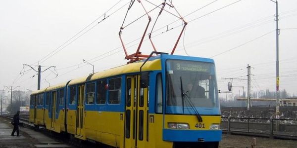 У столиці зупинилися трамваї