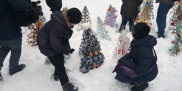 У столиці встановлено загальноєвропейський "ялинковий" рекорд [фото, відео]