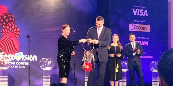 Кличко розпочав відлік часу до старту Євробачення у Києві