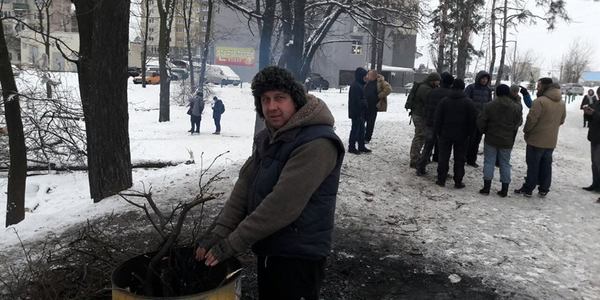 На Воскресенці організували міні-майдан