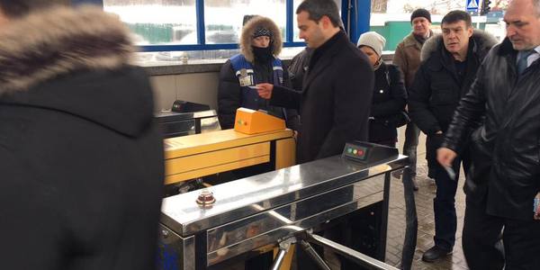 Кличко проінспектував гілку швидкісного трамваю