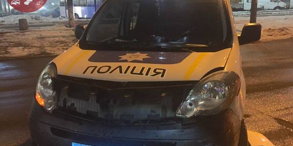 На вул. Скляренка за участі поліції сталася ДТП