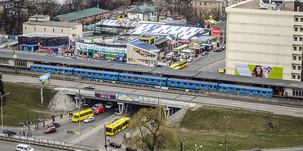 Станція метро «Лівобережна» оновить навігацію до Євробачення