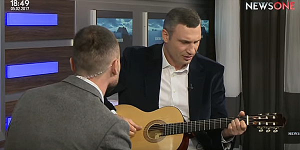 Кличко не хоче бути співаючим мером [відео]