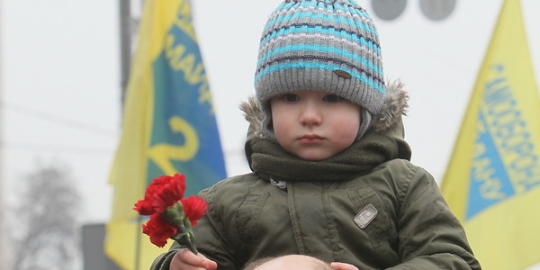 Діти зворушливо вшанували пам'ять Небесної Сотні [фото]
