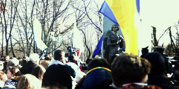 В столиці урочисто відкрили пам’ятник Олені Телізі