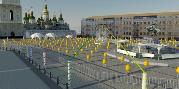 Київські Великодні святкування під відкритим небом